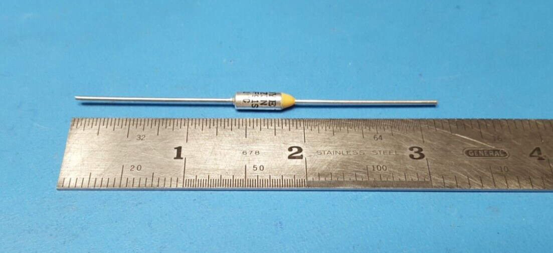 Thermal Cutoff (TCO), DF91S, DYE, 91°C (196°F) Axial, 15A/120V 10A/250V (2 pcs)