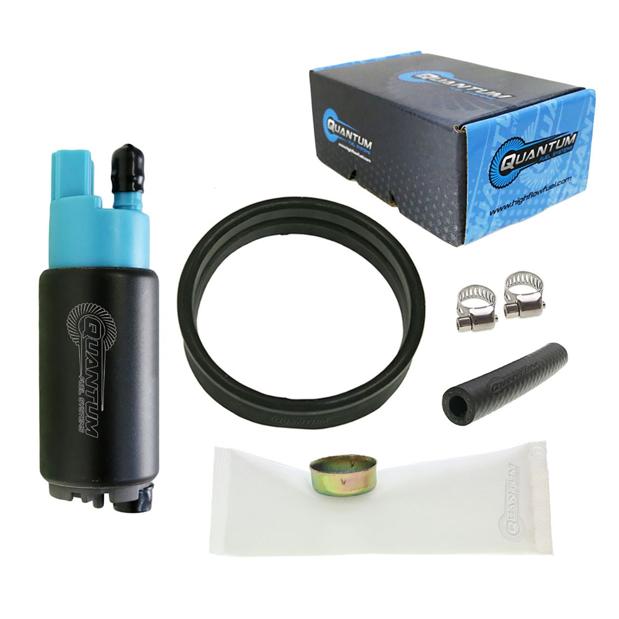 QFS Fuel Pump +Tank Seal +Strainer for 99-16 BMW F650 R1150R G650GS 16147723464