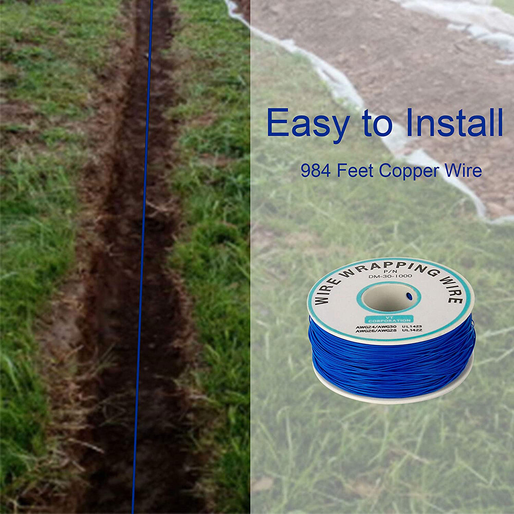 In-Ground Underground Waterproof Electric Dog Pet Fence System 2-3 Shock Collar