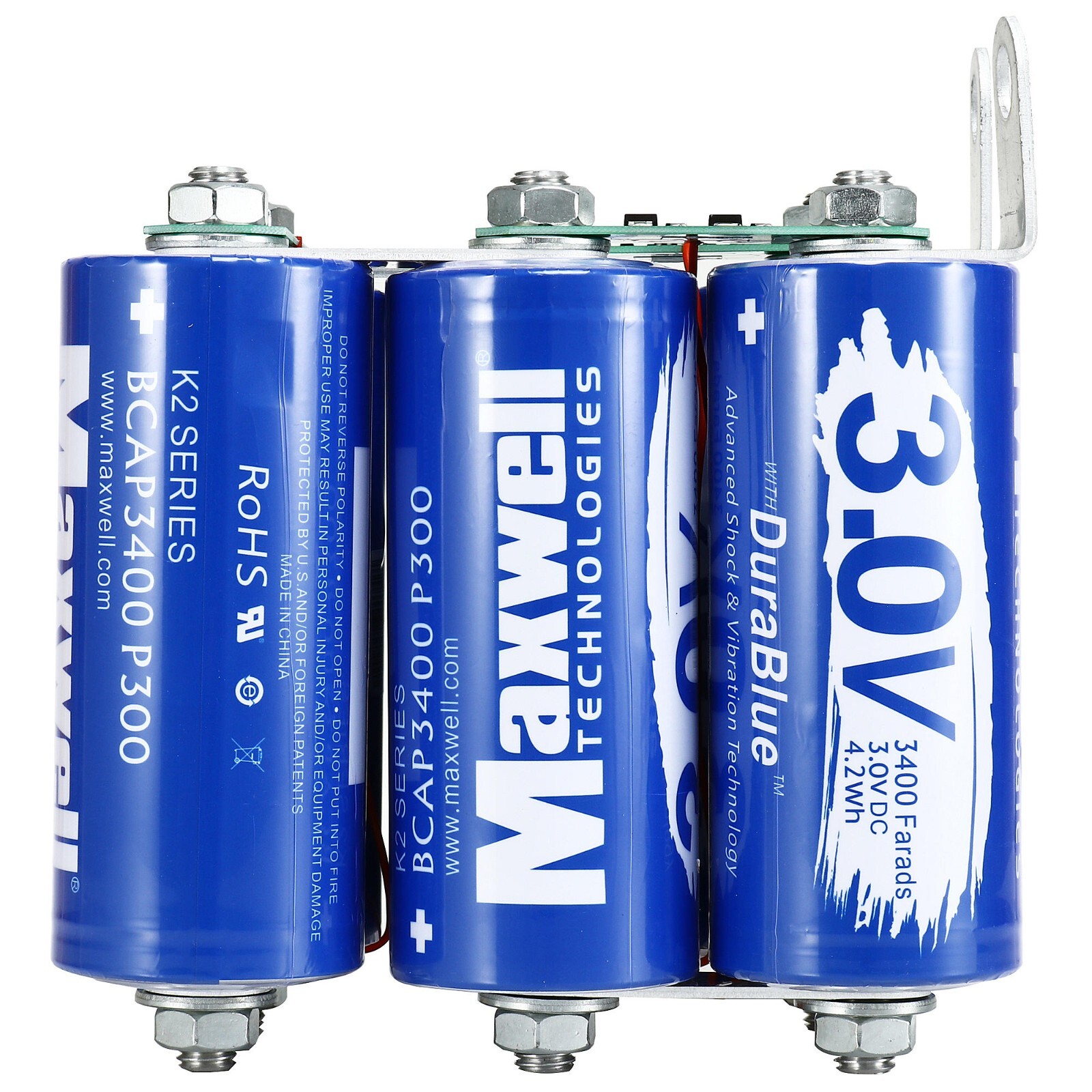 Maxwell 18V 566F Super Audio Capacitor Battery 6pcs 3V 3400Farads solar battery