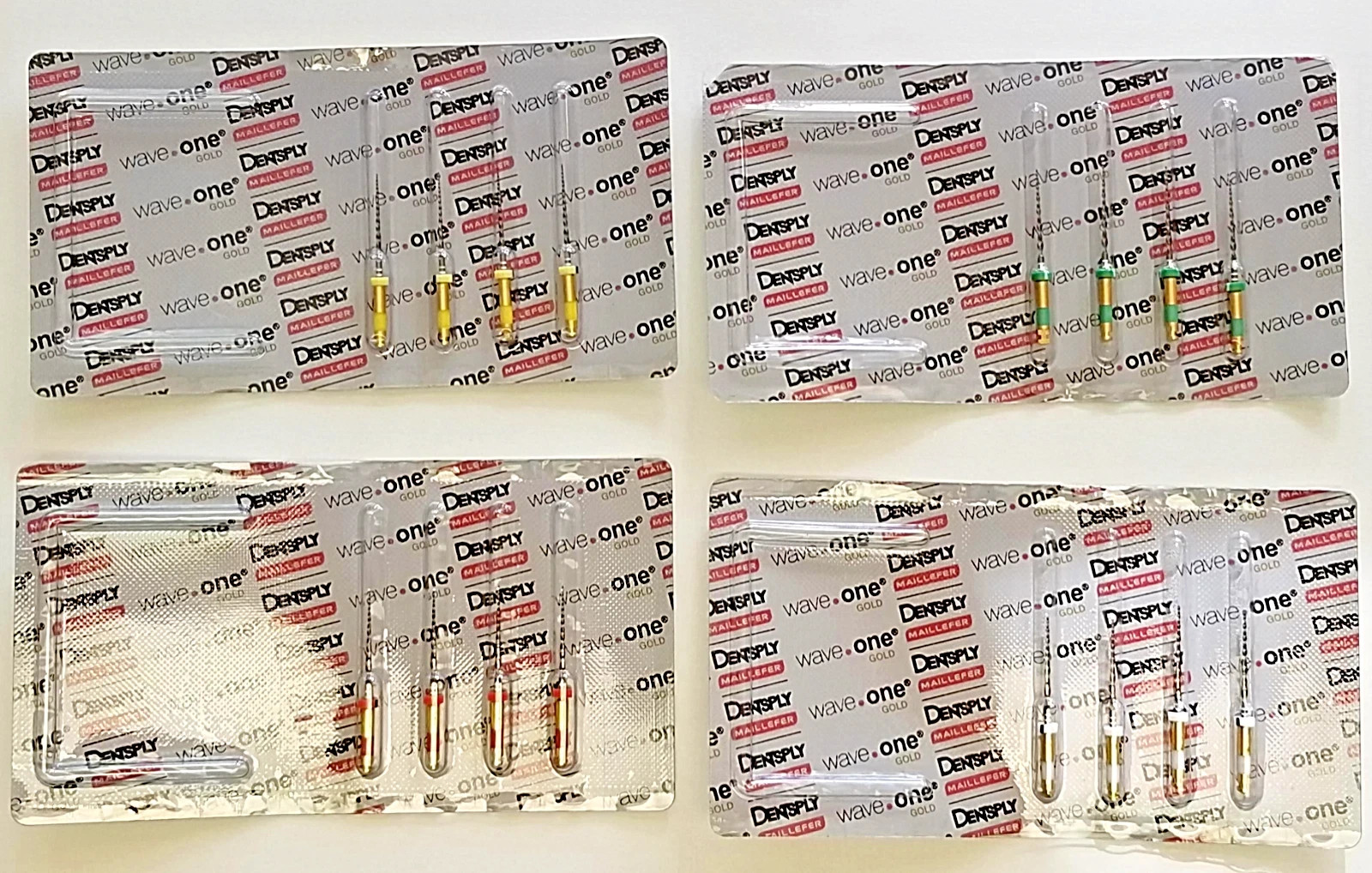 SALE!  Waveone Gold Wave One Endodontic File Root Canal Dentsply 1 - 4pk