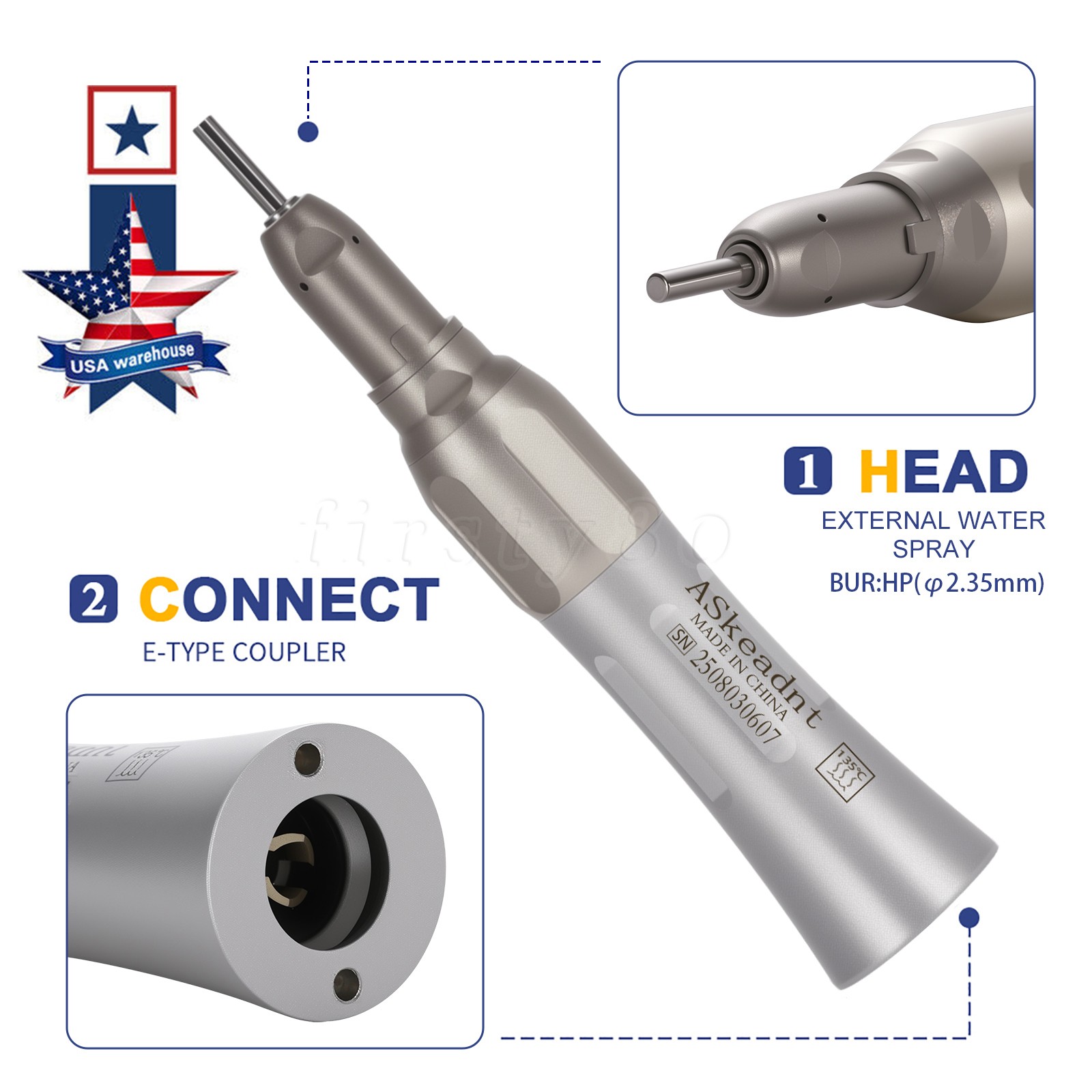 turbina LED pieza de mano alta baja velocidad 4/2HOLE High Low dental estilo NSK