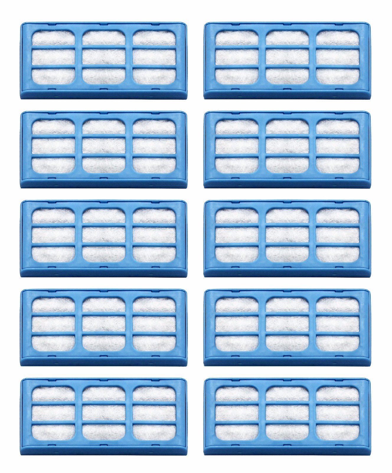 Replacement Water Filter Cartridges for Cat Mate & Dog Mate Fountains - 10 Pack