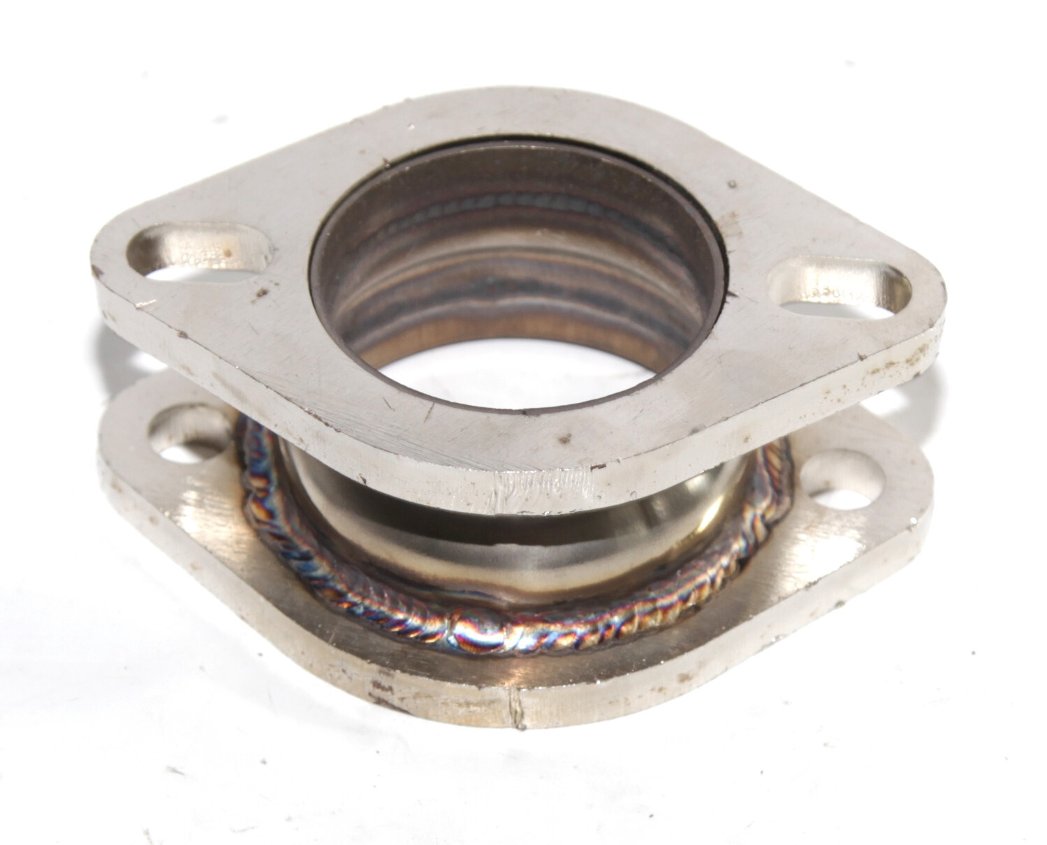 3" to 2.5" 2 Bolts Flange Reducer Catback Exhaust Muffler Extension Adapter