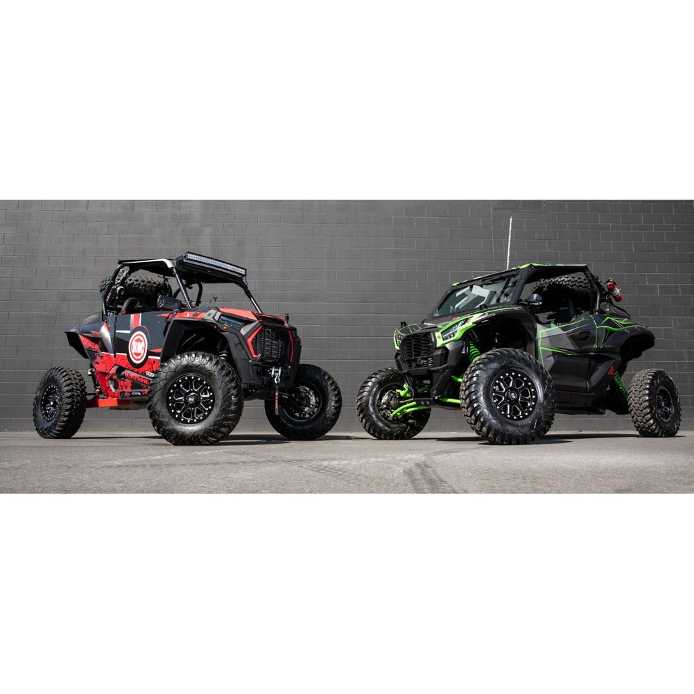 TUSK 4/137 Uinta Beadlock Wheel 15x7 5.0+2.0 Matte Black fits Honda / Can- Am