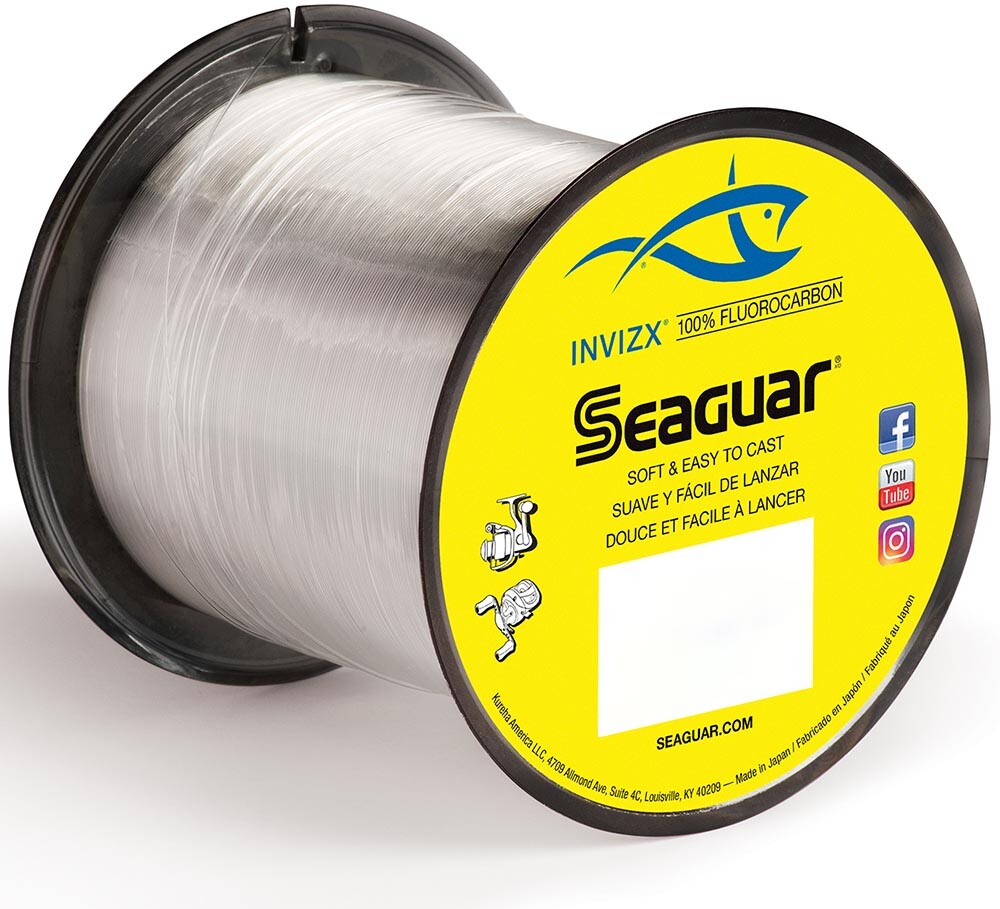 Seaguar InvizX Fluorocarbon 600 Yards - Leader or Mainline Castable Fluoro Line