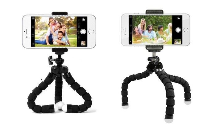 Adjustable Tripod Stand Flexible Octopus Phone Holder for iPhone Camera Bracket