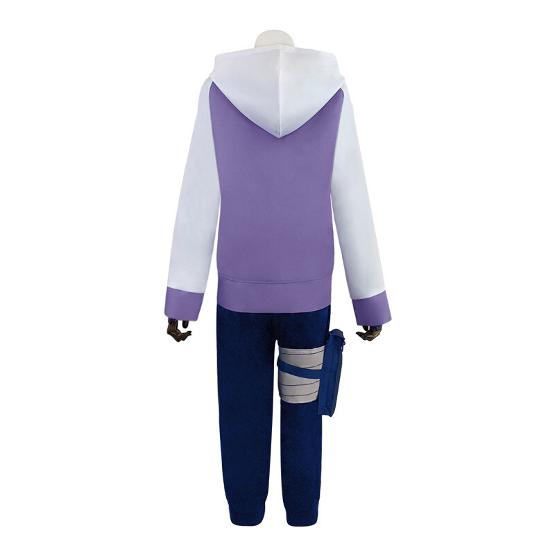 Anime Naruto Shippuden Hinata Hyuga Costume Complete Outfit Cosplay Party Set