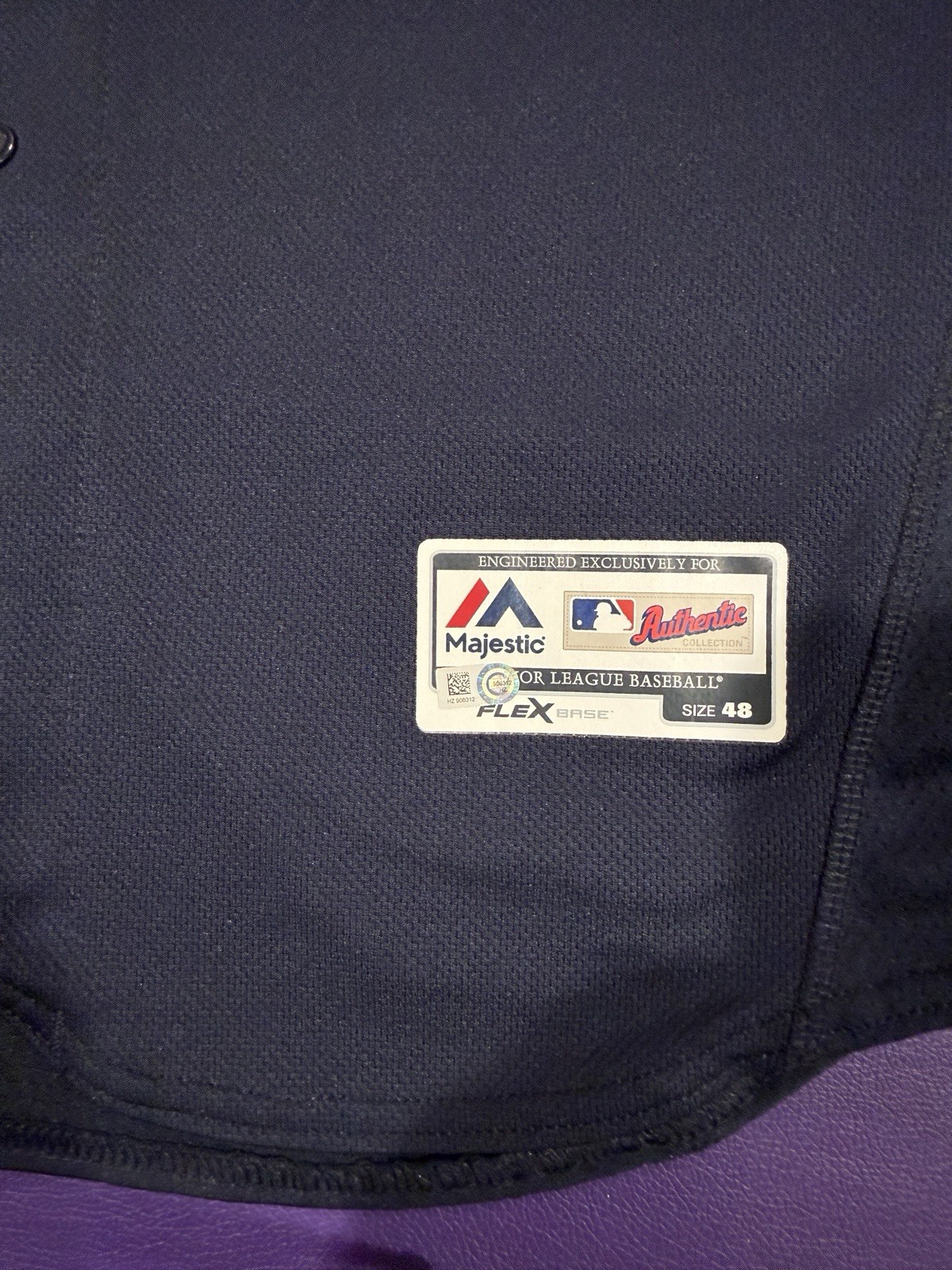 Game Used Atlanta Braves Jerseys 2016 Steven Rodriguez #86 Majestic Jersey 48