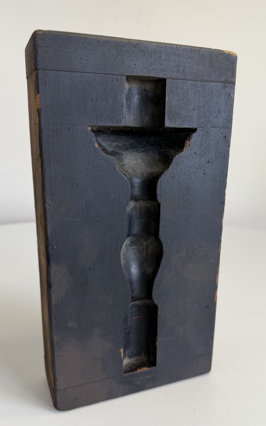 Antique Architectural Salvage Wood Industrial Foundry Pattern 1575 Steampunk