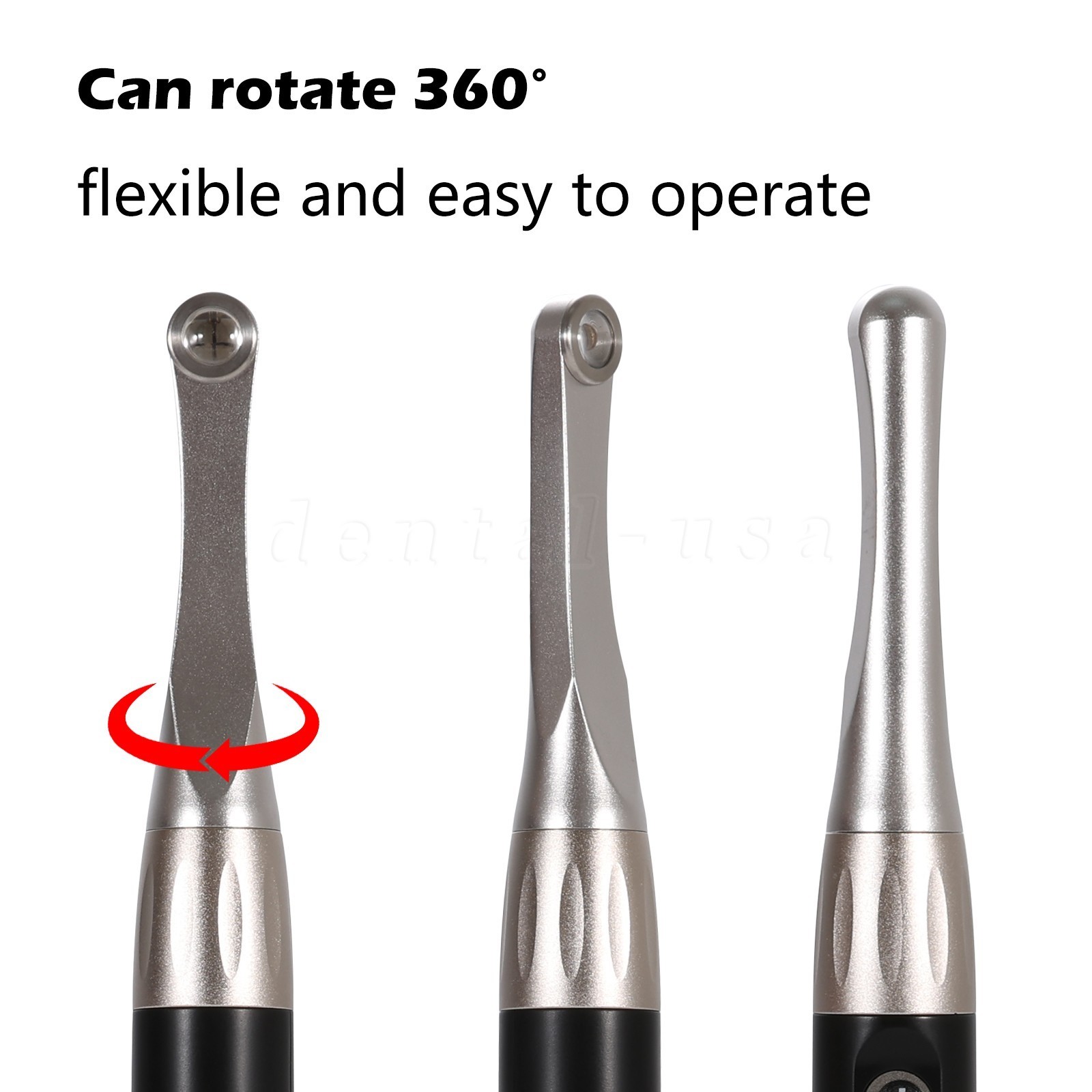 Woodpecker Style iLED Dental Curing Light Lamp 1 Sec Resin Cure 2500mw/c㎡ FDA