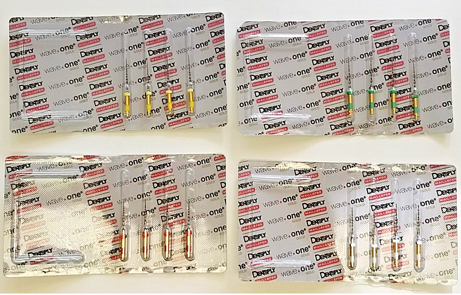 Waveone Gold Wave One Endodontic File Root Canal Dentsply 1 - 4pk