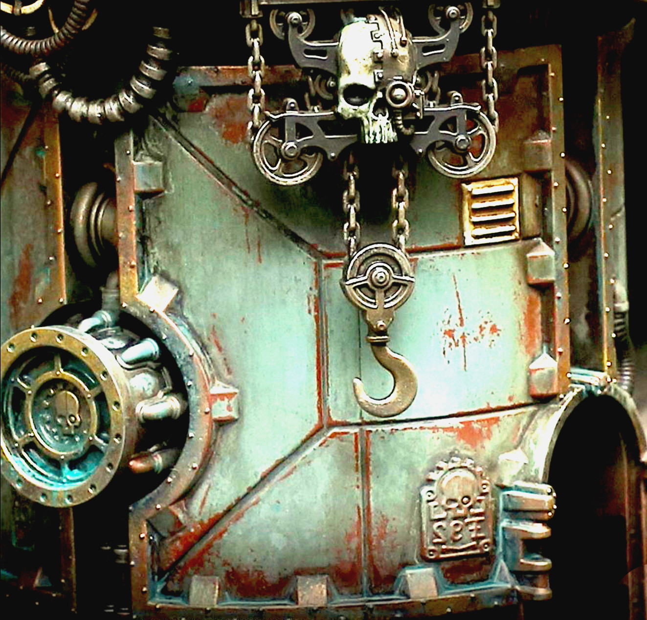 SECTOR MECHANICUS: FERRATONIC TANK TERRAIN Frame~GW Games Workshop WARHAMMER 40K