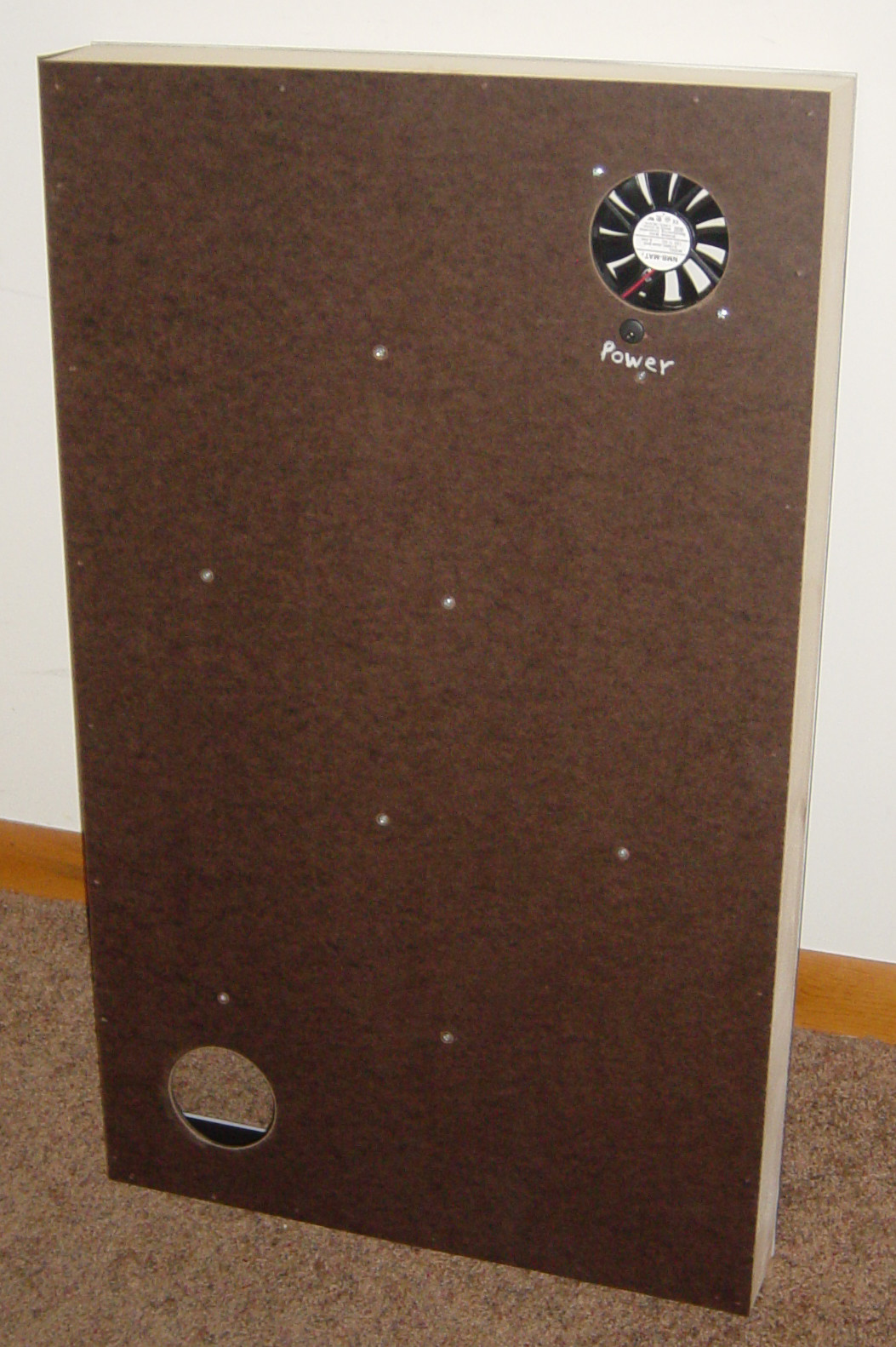 Solar Window Air Heater Panel Upgraded, FREE HEAT Save Money, MADE IN THE USA!