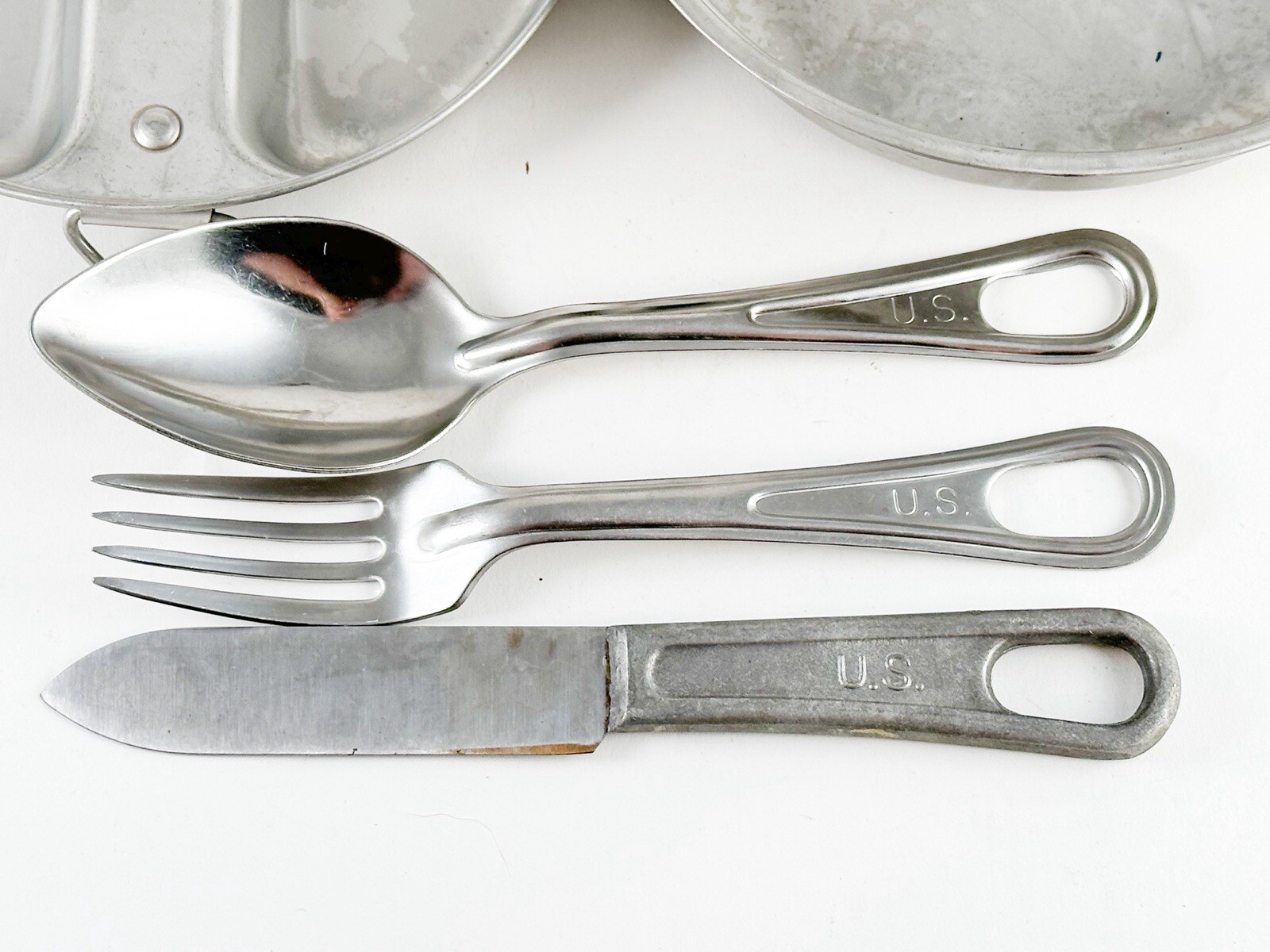 Vintage US REGAL 1966 Mess Kit w Fork Spoon Knife Skoco UCCO