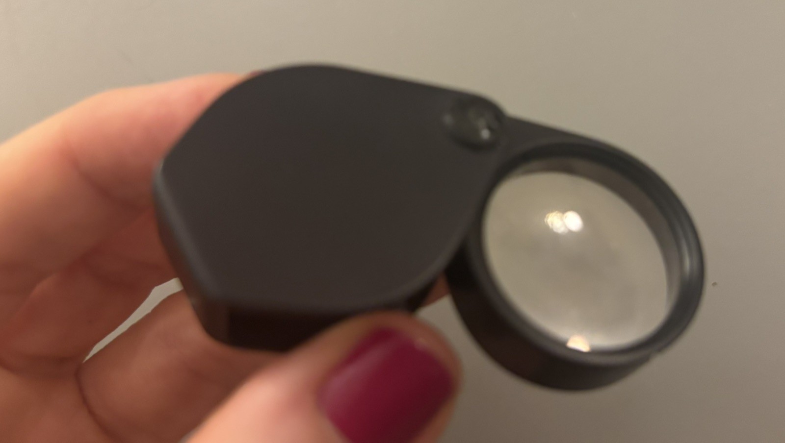 Wild Heerbrugg Folding Metal Loupe Magnifier 6x