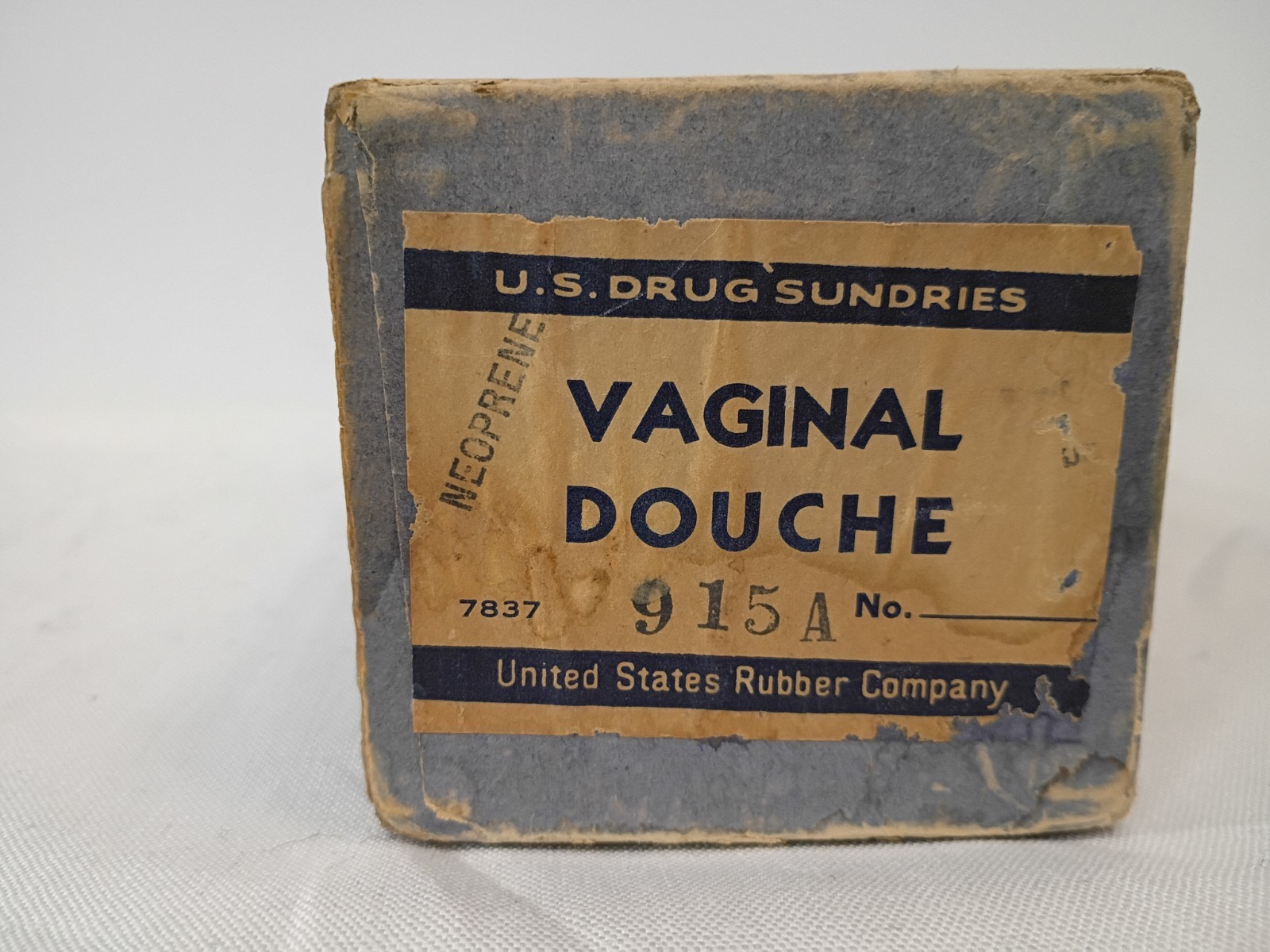 Vintage U.S. Drug Sundries Vaginal Douche Bulb Syringe