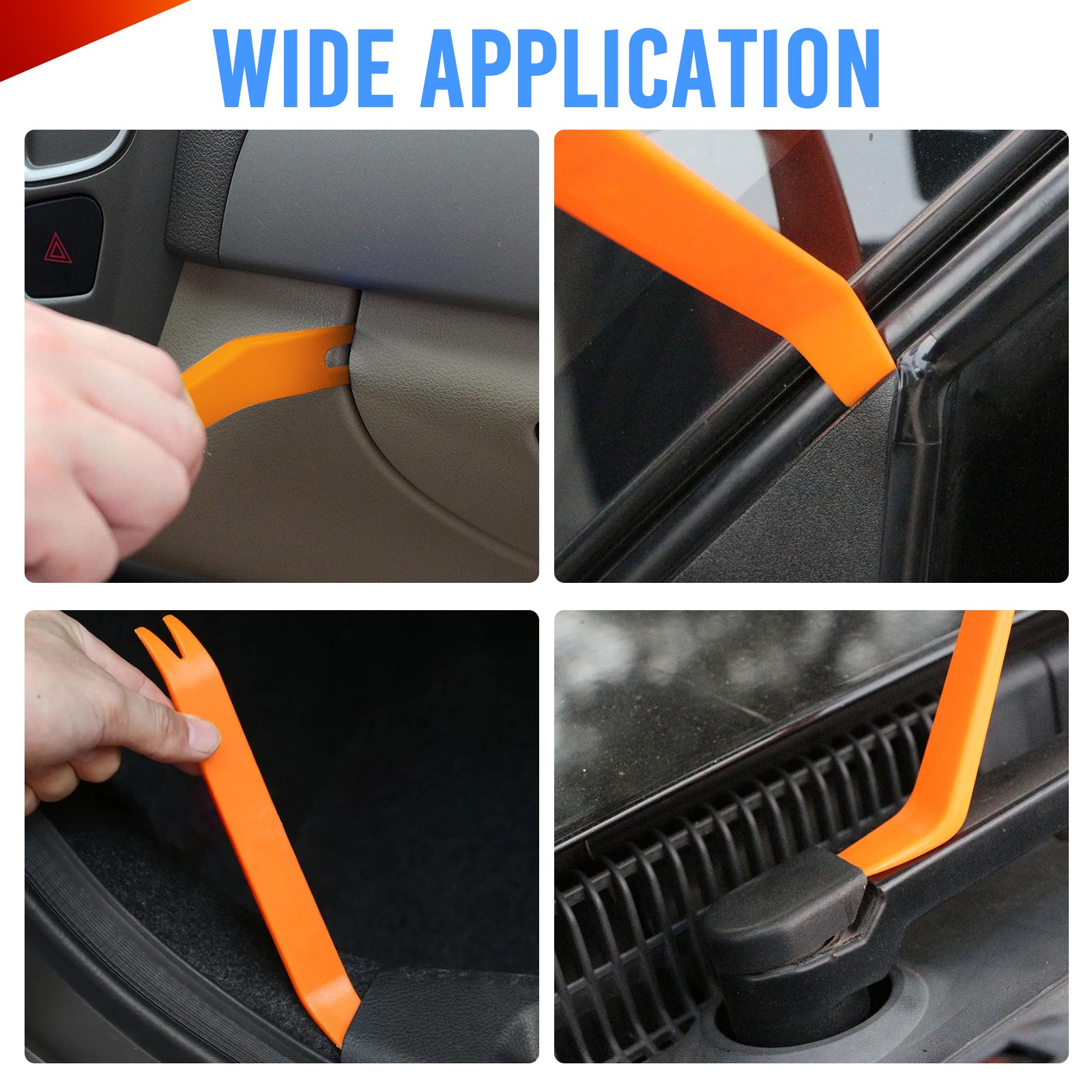 1295PCS Car Retainer Clips Auto Fasteners Push Trim Clips Pin Rivet Bumper Kit