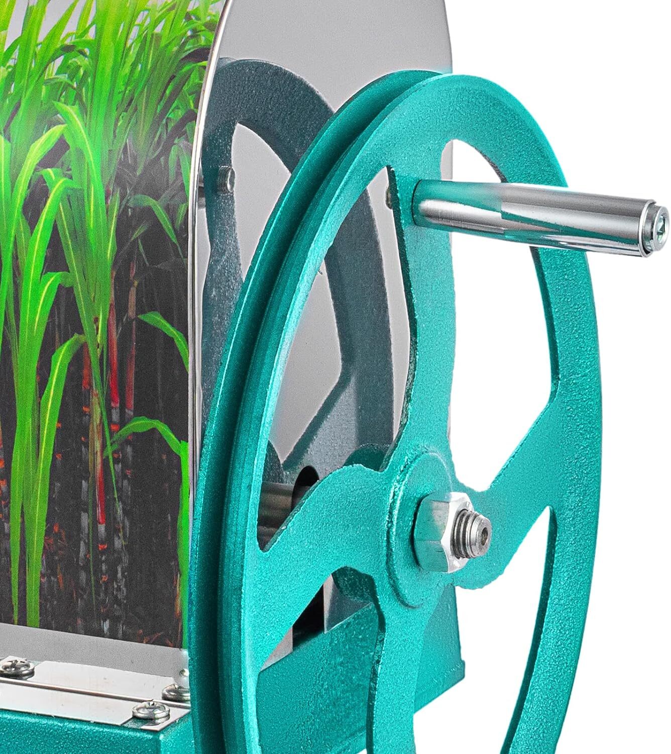 Commercial Manual Sugar Cane Juicer Press Sugarcane Extractor Stainless Steel