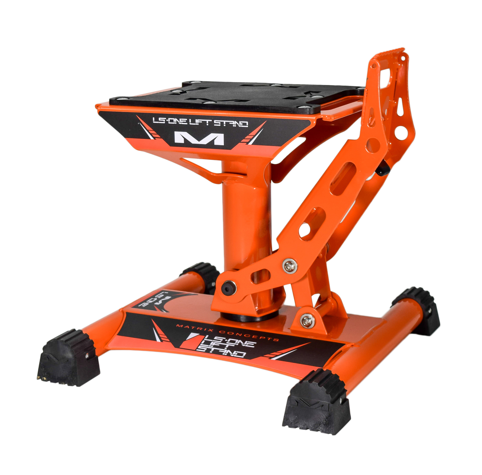 Matrix Concepts Motocross LS-ONE Motorcycle MX Lift LS1 Stand Orange