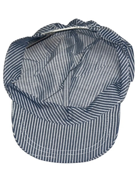 6 Child Train Engineer Hats - Adjustable Railroad Conductor Costume Party Caps