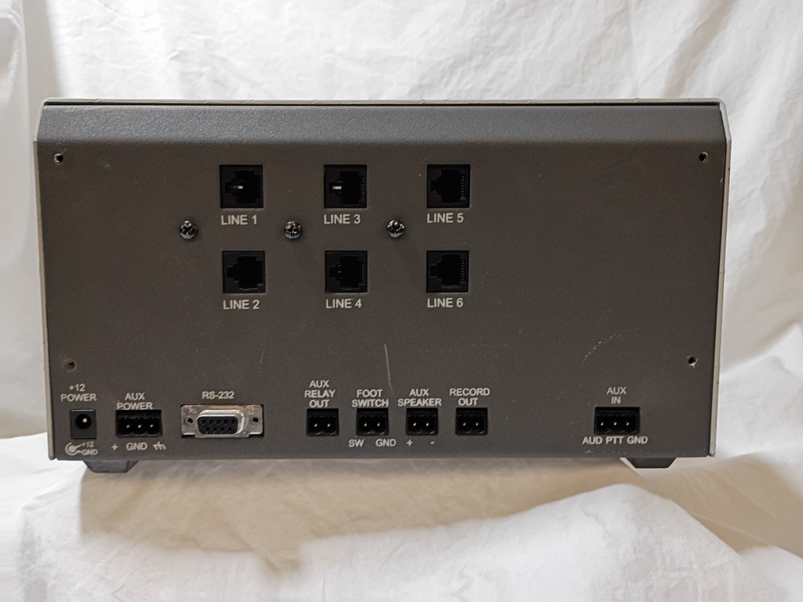 Telex VEGA C-1610 Desktop Radio Control Console - Tested Power On - Read