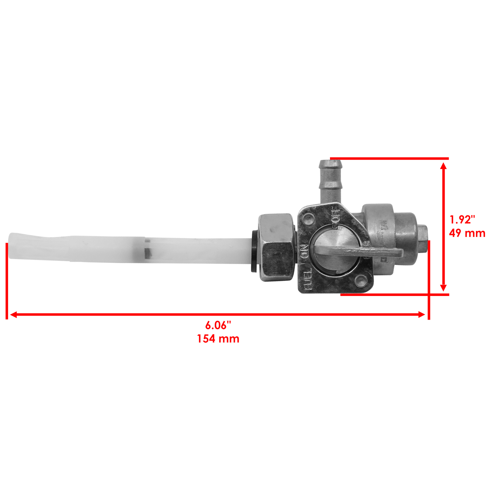 Caltric 16950-HC4-840 Fuel Tank Petcock for Honda Fourtrax 300 TRX300 1993-2000