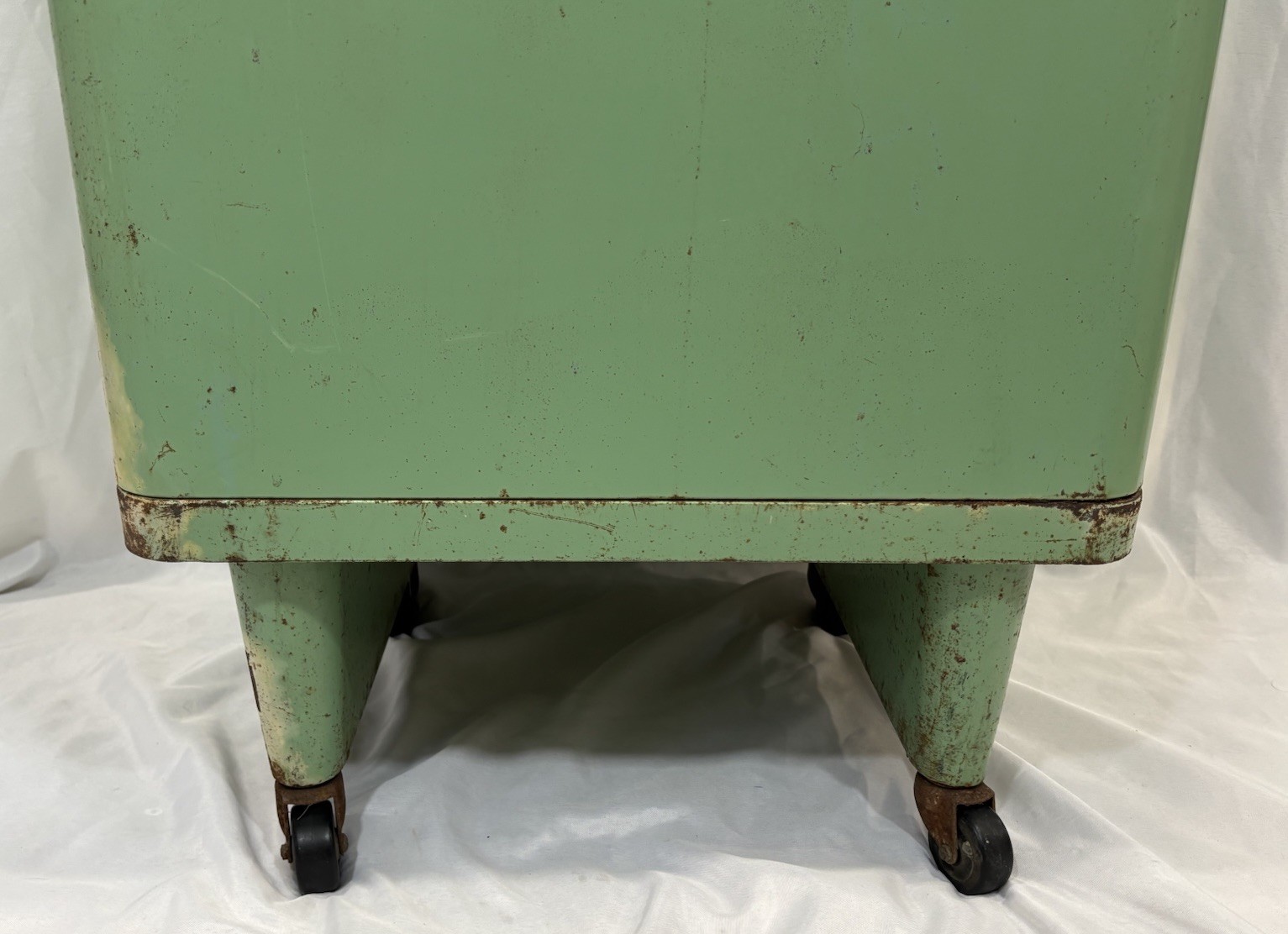 1940s Royal Metal Manufacturing Cabinet Nightstand Norman Bel Geddes Kem Weber