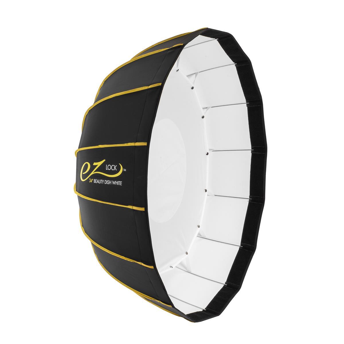 Glow EZ Lock Collapsible White Beauty Dish (34") #EZ-BD-34W