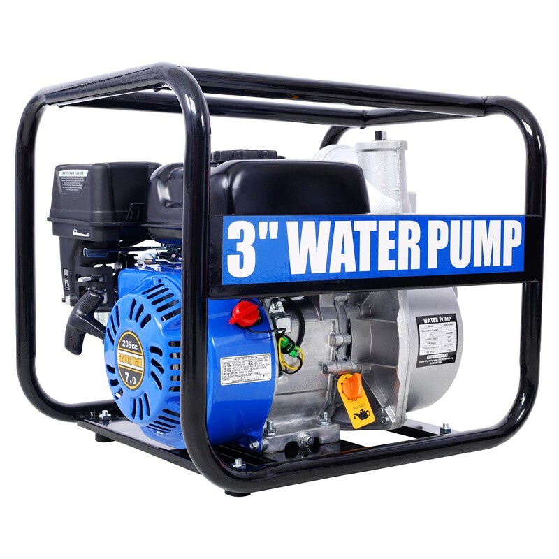 209cc 7HP 4-Stroke OHV 3in Gas Powered Semi Trash Water Pump