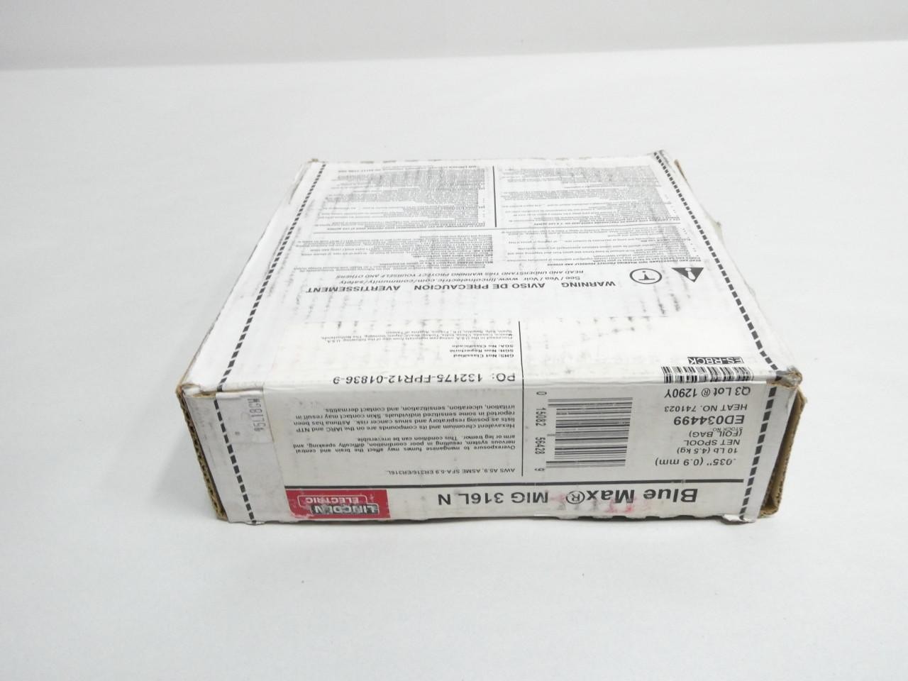 Lincoln ED034499 Blue Max Mig 316ln Welding Wire 0.035in 10lb