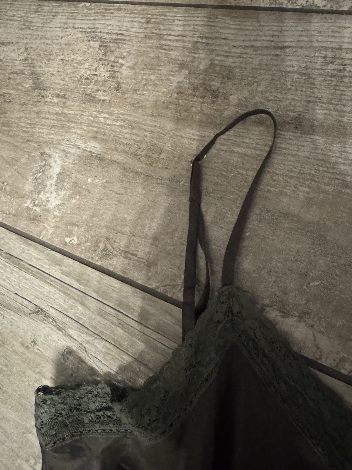 Johnny Was Love Silk Cami Lace Trim Lingerie Size M