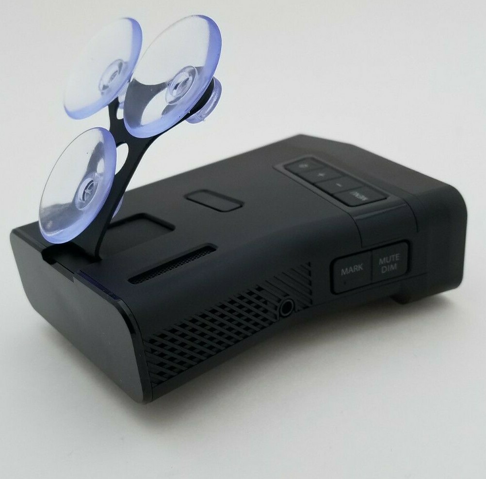 New Uniden R7 Radar Detector Mount Brkt w/6 Suction Cups (UND-R7-3C)