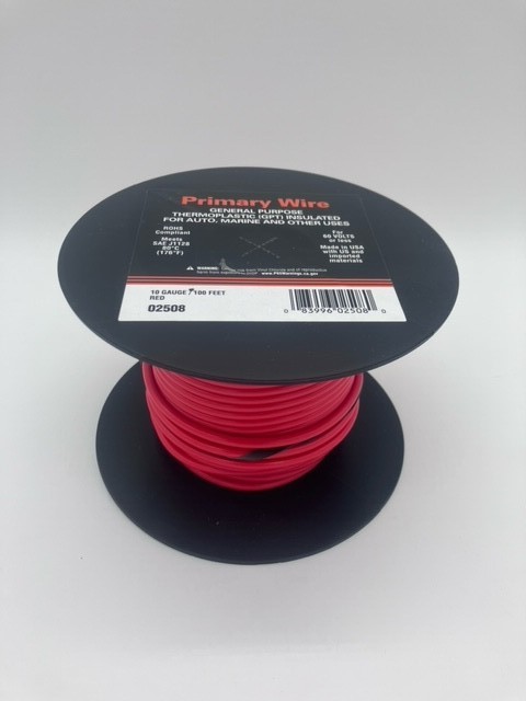 10 Gauge Primary Wire 100% Fine-Stranded Copper Made in the USA Lot NOT CCA