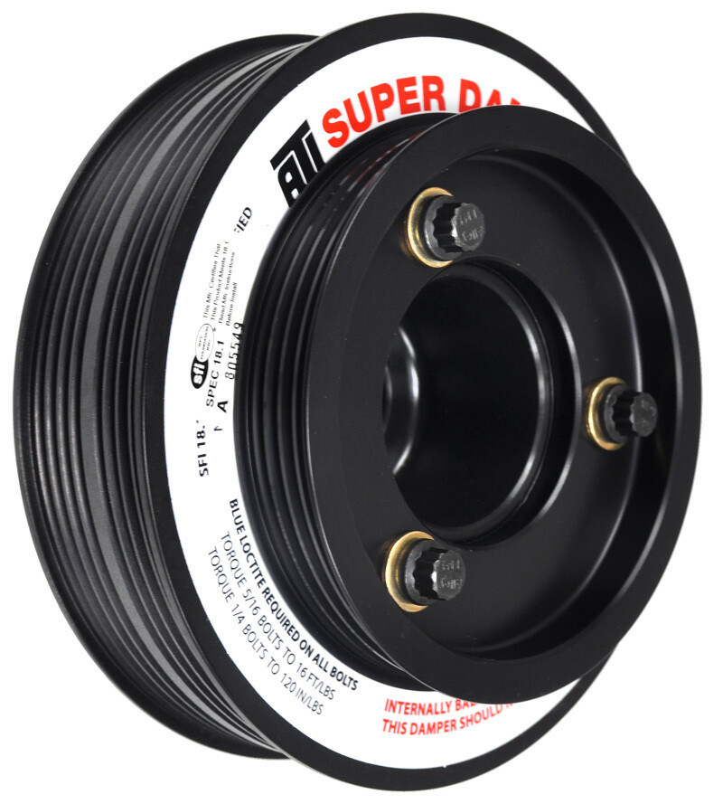 ATI Street Super Damper Crank Pulley Fits Honda B-Series B16A B18A B18B B18C B20