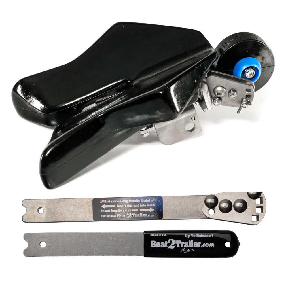 Boat Trailer Roller Clamp - LGEN2 Boat2Trailer Long Handle - Ramp N Clamp