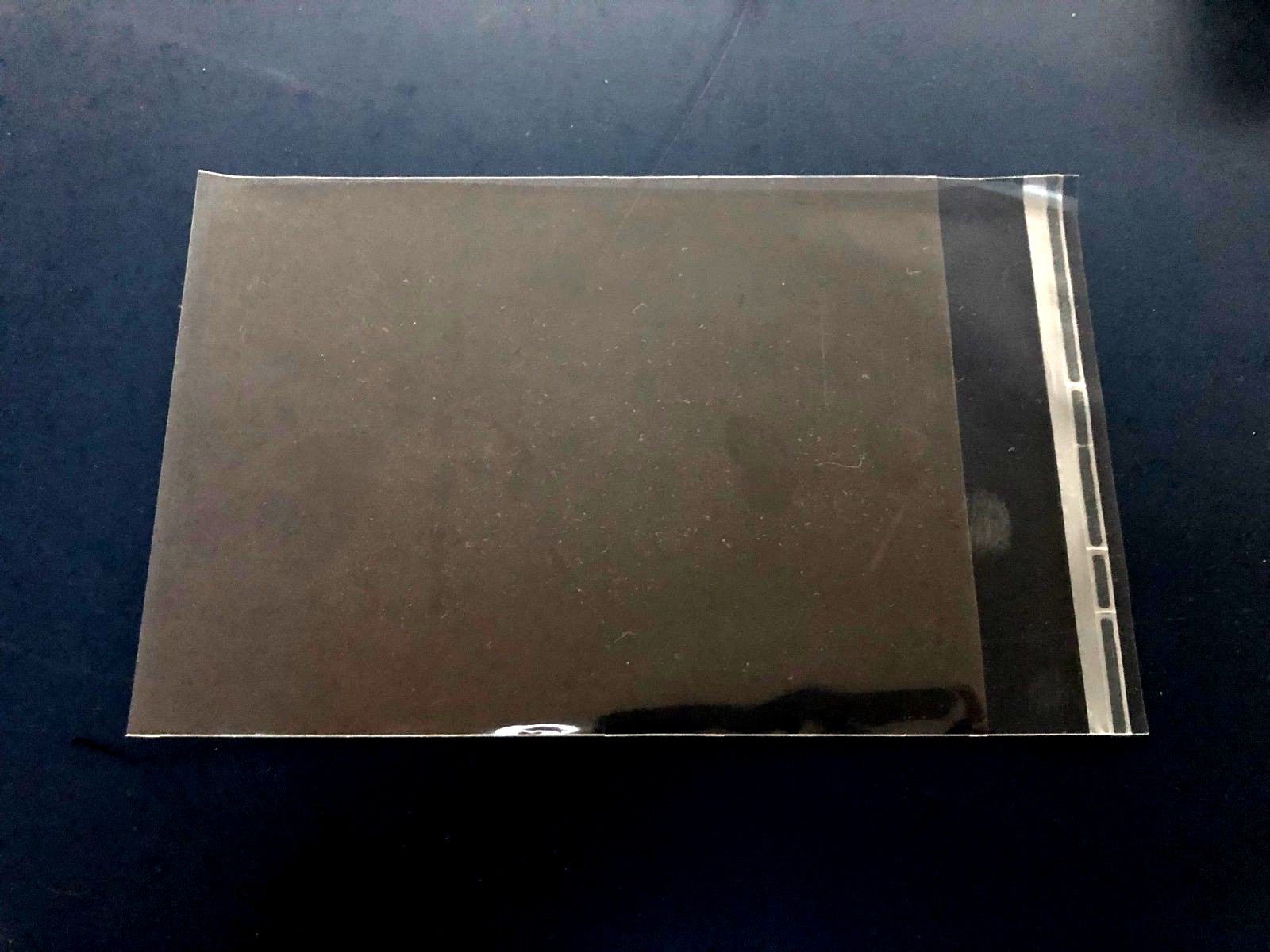 100 CRYSTAL CLEAR SELF ADHESIVE RESEALABLE CELLO OPP MULTI-SIZED BAGS