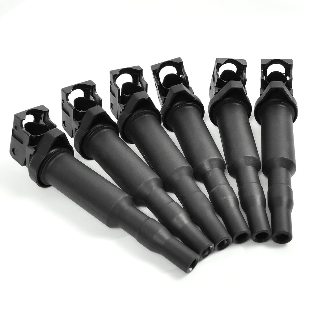 6 Pack Ignition Coil & Spark plugs for BMW 128i 328i 335i 528i 535i X5 X3 UF592