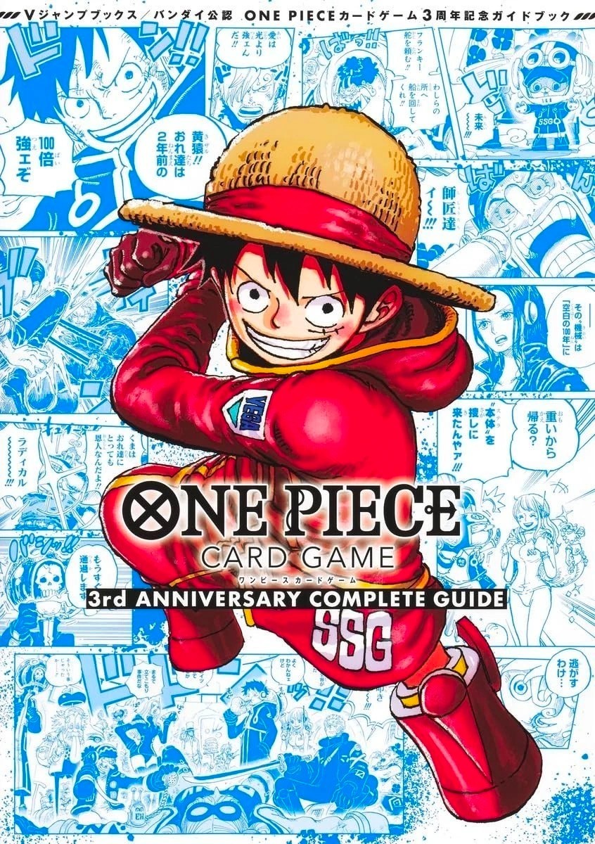 One Piece Card Game 1st 2nd 3rd Anniversary Guide Book Set Japan