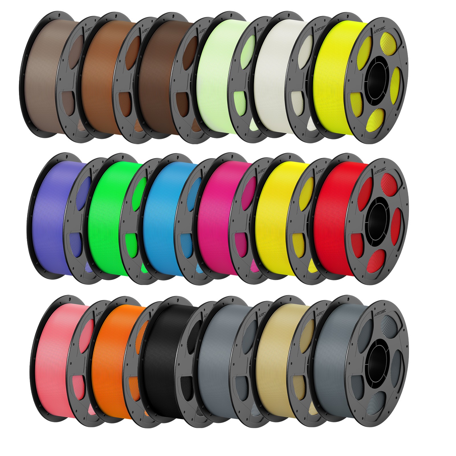 【BUY 3 PAY 2】ANYCUBIC 1.75mm 1KG PLA Filament FDM 3D Printing Material Lot