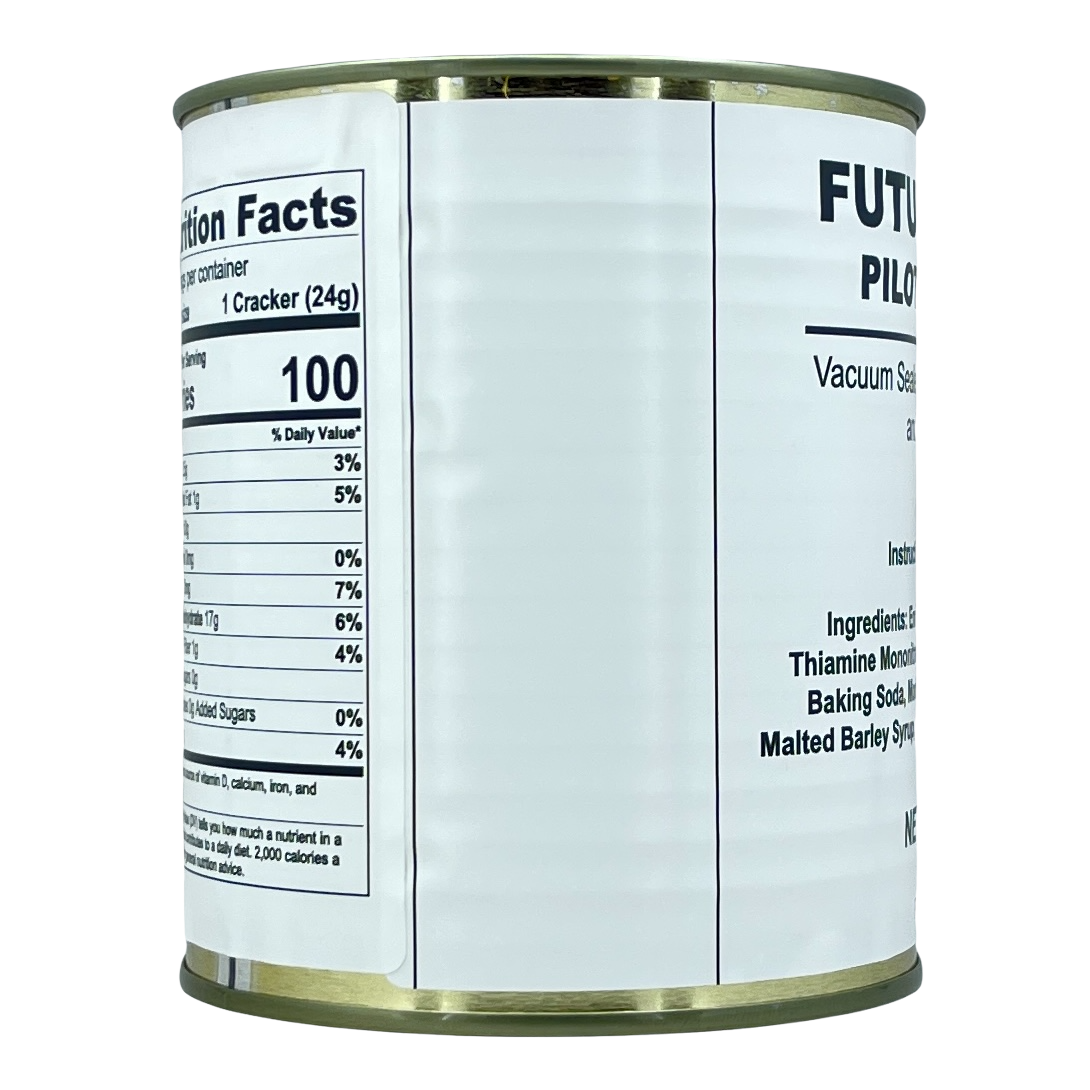 1 Can of Future Essentials Sailor Pilot Bread, Hardtack by Future Essentials