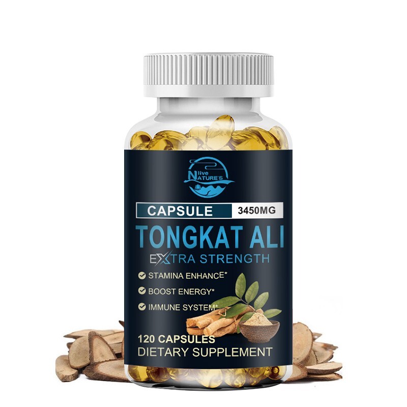 120 Capsules 3450MG Tongkat Al LONGJACK GRADE A STRONGEST ROOT EXTRACT 200:1