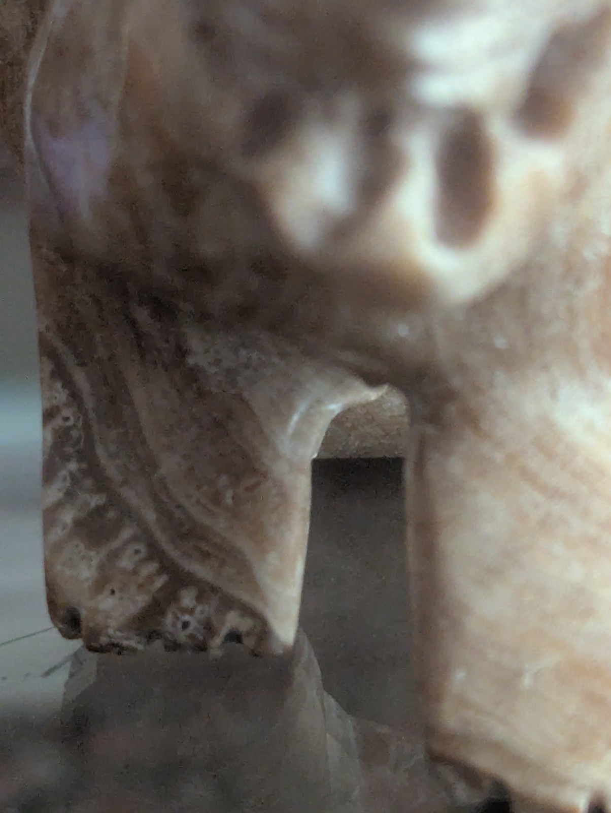 Vintage Carved Stone Panther Puma Cat Statue Figurine Mountain Lion Natural Art