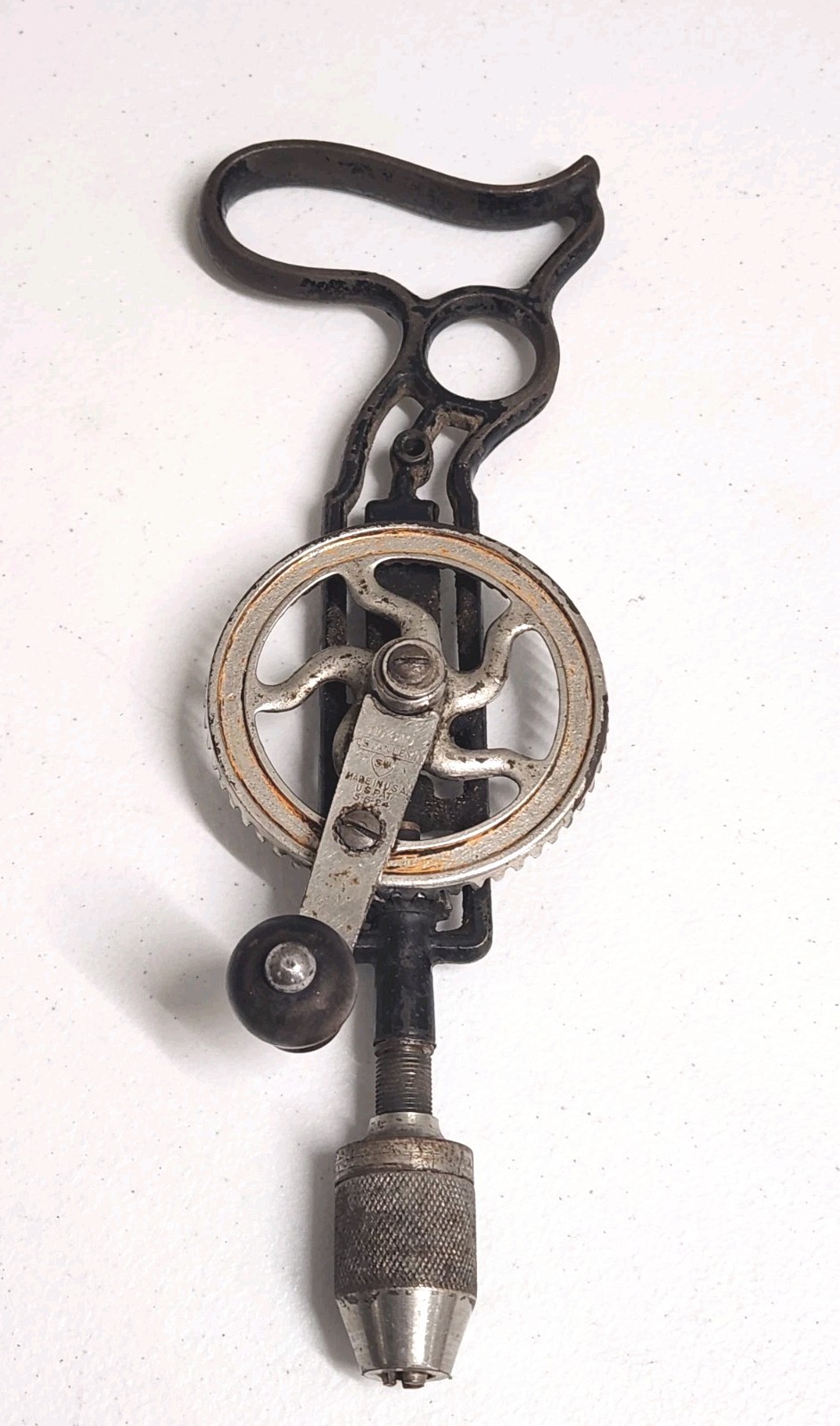 Vintage Stanley Tools No. 610 Pistol Grip Hand Drill  (Sweetheart)