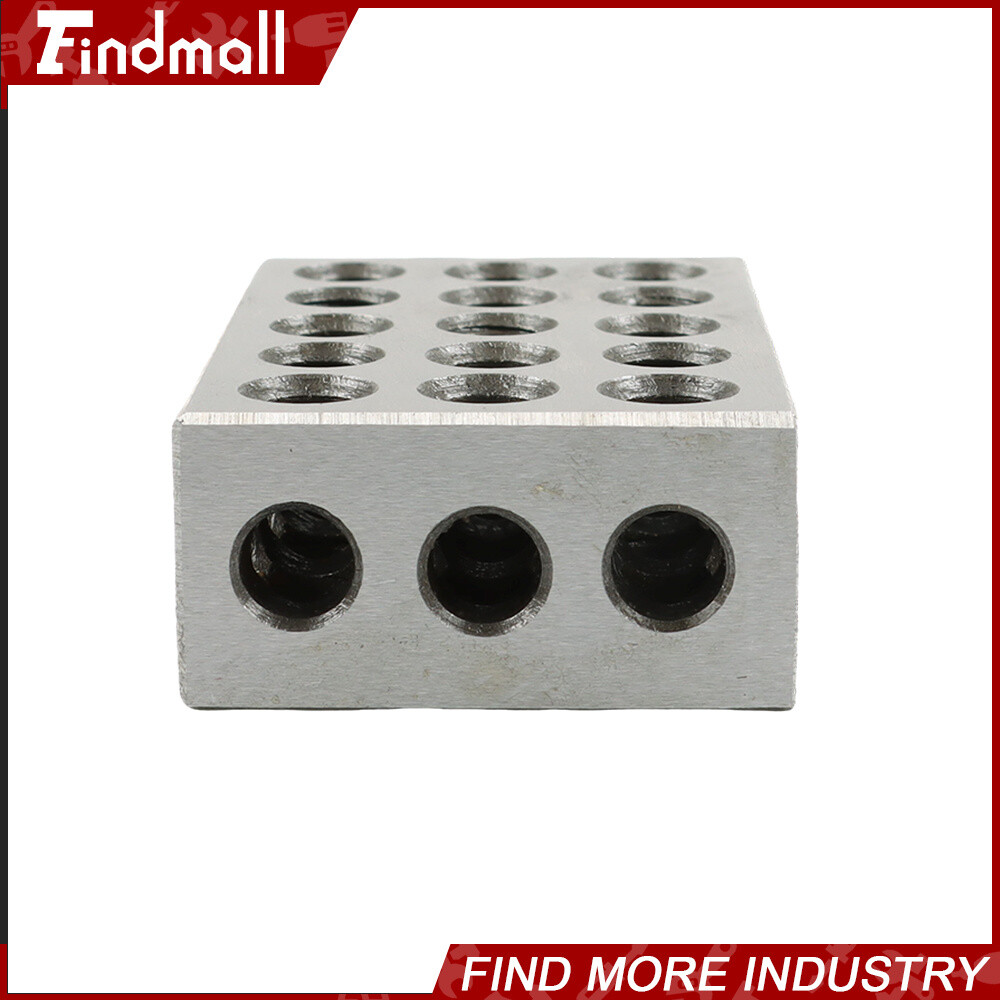 5 MATCHED PAIRS ULTRA PRECISION 1-2-3 BLOCKS 23 HOLES .0001" MACHINIST 123