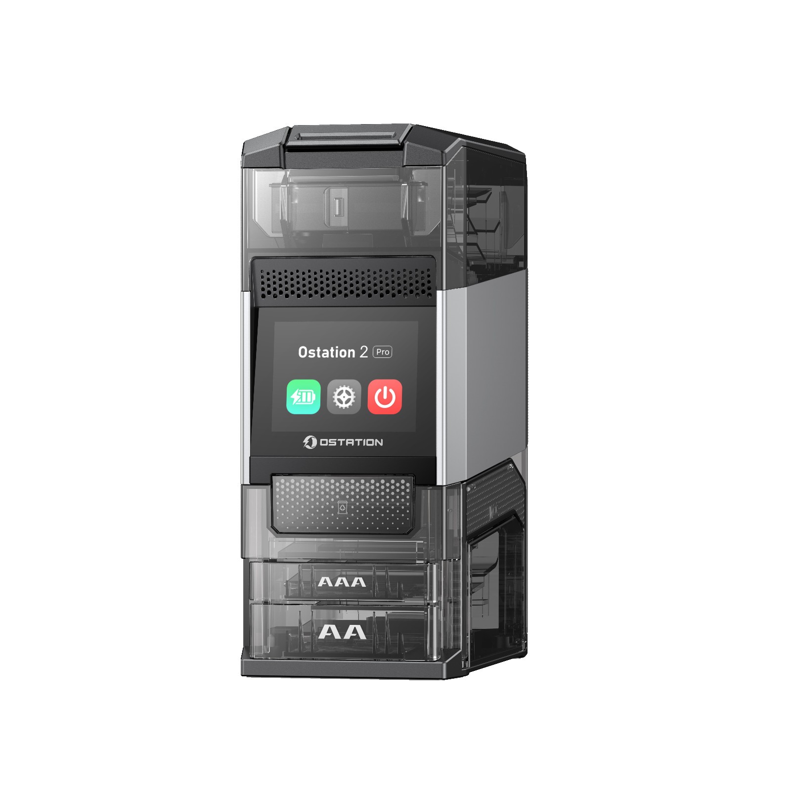 Olight Ostation 2 Pro 3-in-1 Smart Battery Hub for AA & AAA w/Touch Screen