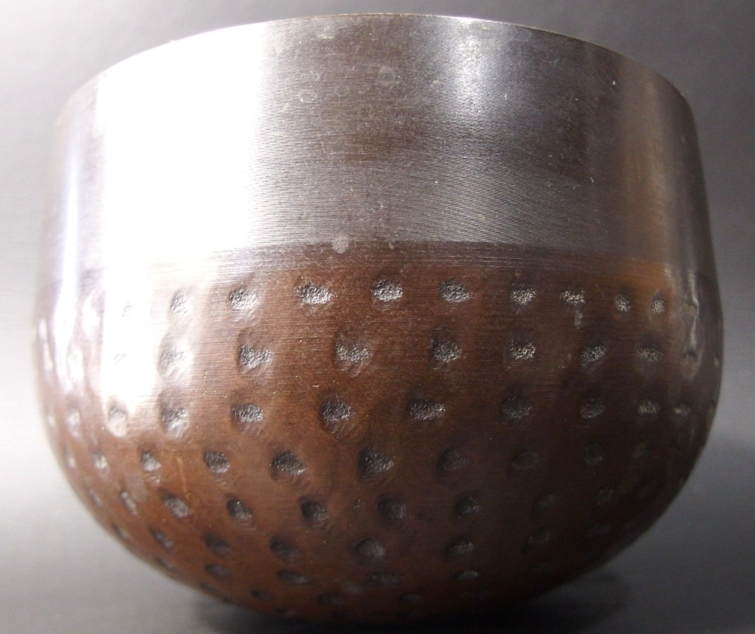 or25110 JAPANESE BUDDHIST SINGING BOWL ORIN GONG 6.3 inch / 16 cm Wide VINTAGE