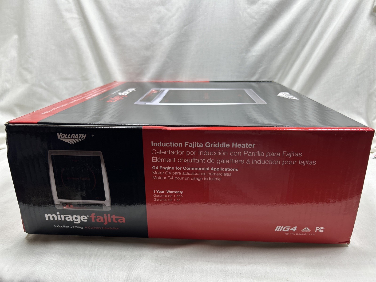 Vollrath Mirage Fajita 59510F Commercial Grade Induction Griddle Heater 1440W