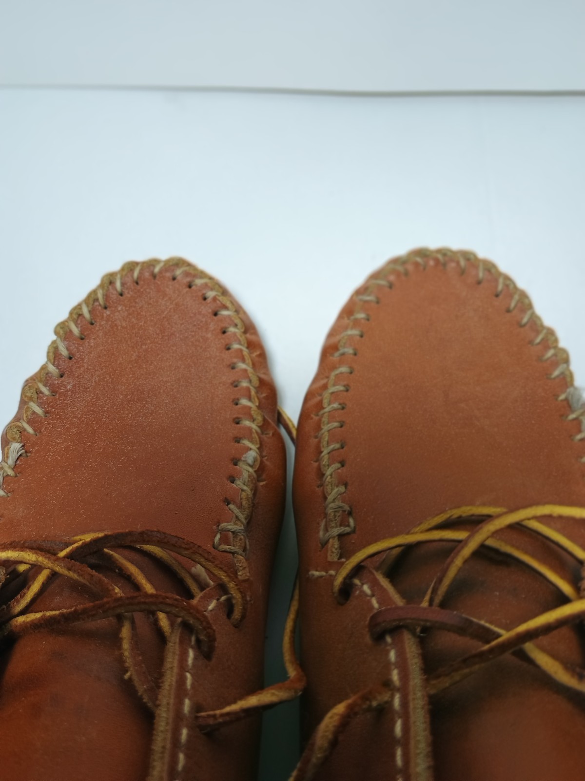 Vtg 70'S Wrangler Navajo Stylea Women's Moccasins Brown Leather Rare