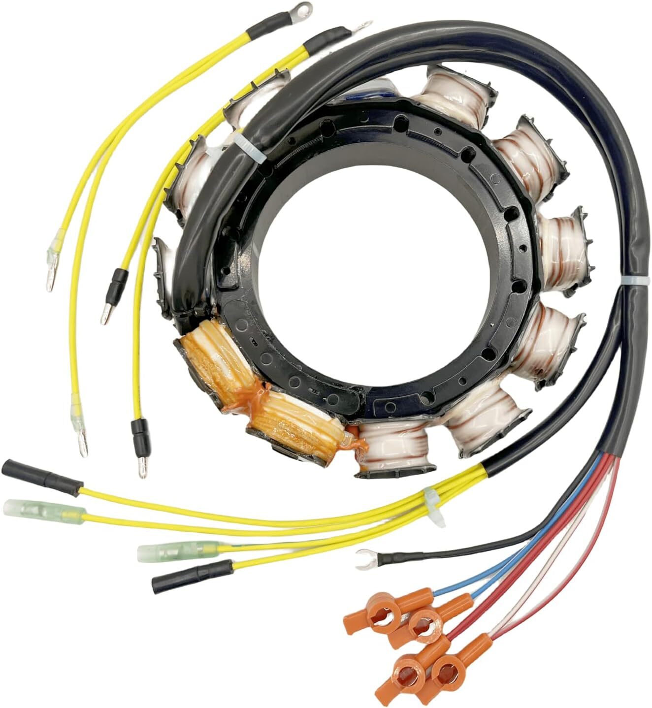 Stator for Mercury Mariner 40 Amp 105-275 V6 HP 1989-00 replaces 398-9610A26